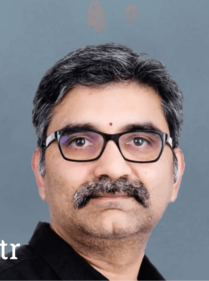 Portrait of RSVN Sharma, Founder and CEO of MHITR